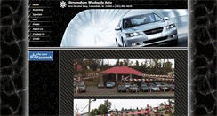 Desktop Screenshot of birminghamwholesaleauto.com